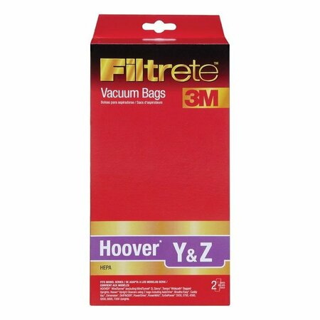 3M VAC BAG HOOVER Y/Z, 2PK 64703C